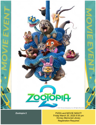Movie and Pizza Night - Zootopia 2!