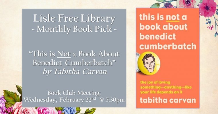 Book Club: “This is Not a Book About Benedict Cumberbatch” by Tabitha Carvan