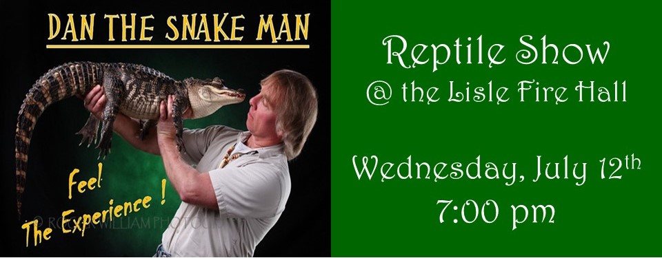 Summer Reading Program Event: Dan the Snakeman Show