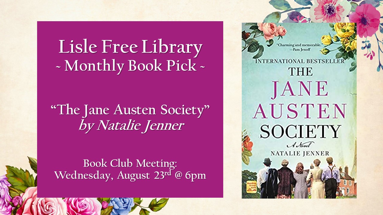 Book Club: “The Jane Austen Society” by Natalie Jenner