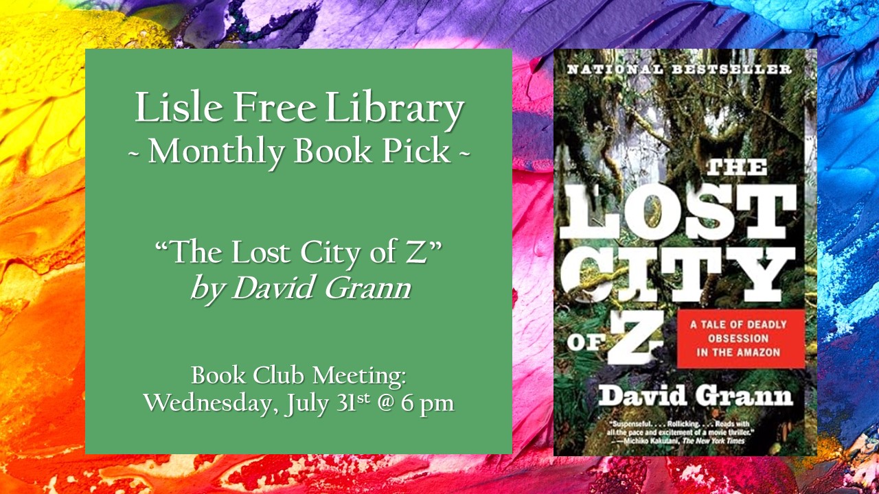 Book Club: “The Lost City of Z” by David Grann