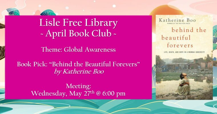 Book Club: “Behind the Beautiful Forevers” by Katherine Boo