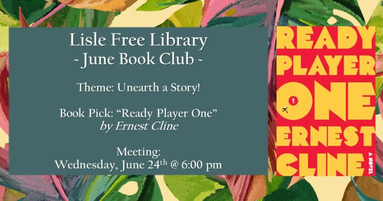Book Club: “Ready Player One” by Ernest Cline