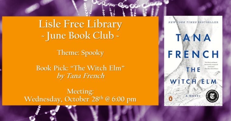 Book Club: “The Witch Elm” by Tana French