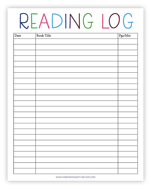 free-printable-reading-log-summer-reading-log-summer-reading-log
