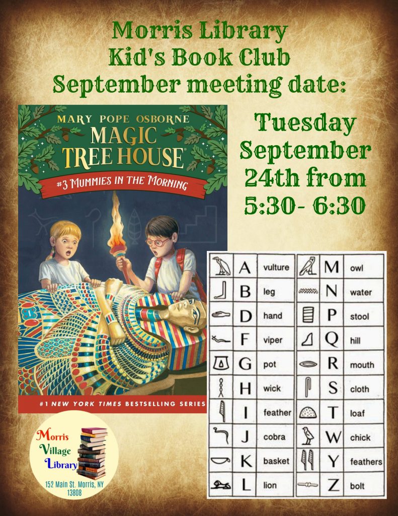 Morris Library 152 Main St, Morris, NY 13808 (607)2632080