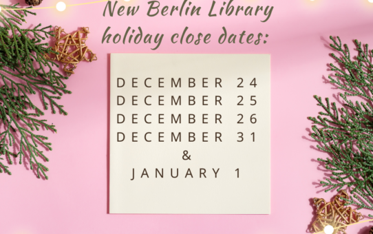 Library Holiday Close Dates