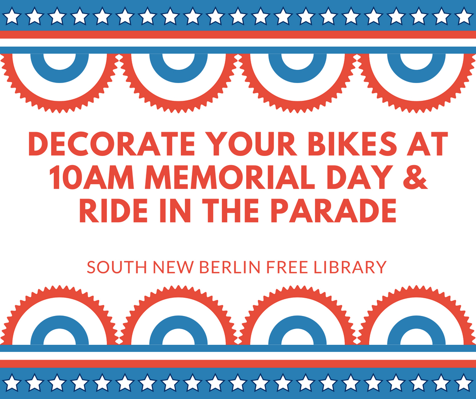 Decorate Bikes for Parade