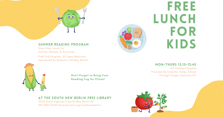 Free Lunch and Summer Reading Program