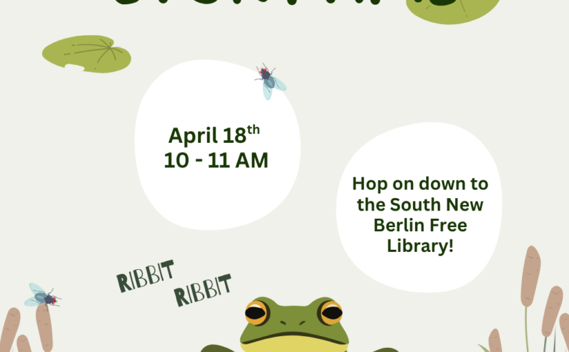 Saturday Storytime April 18th