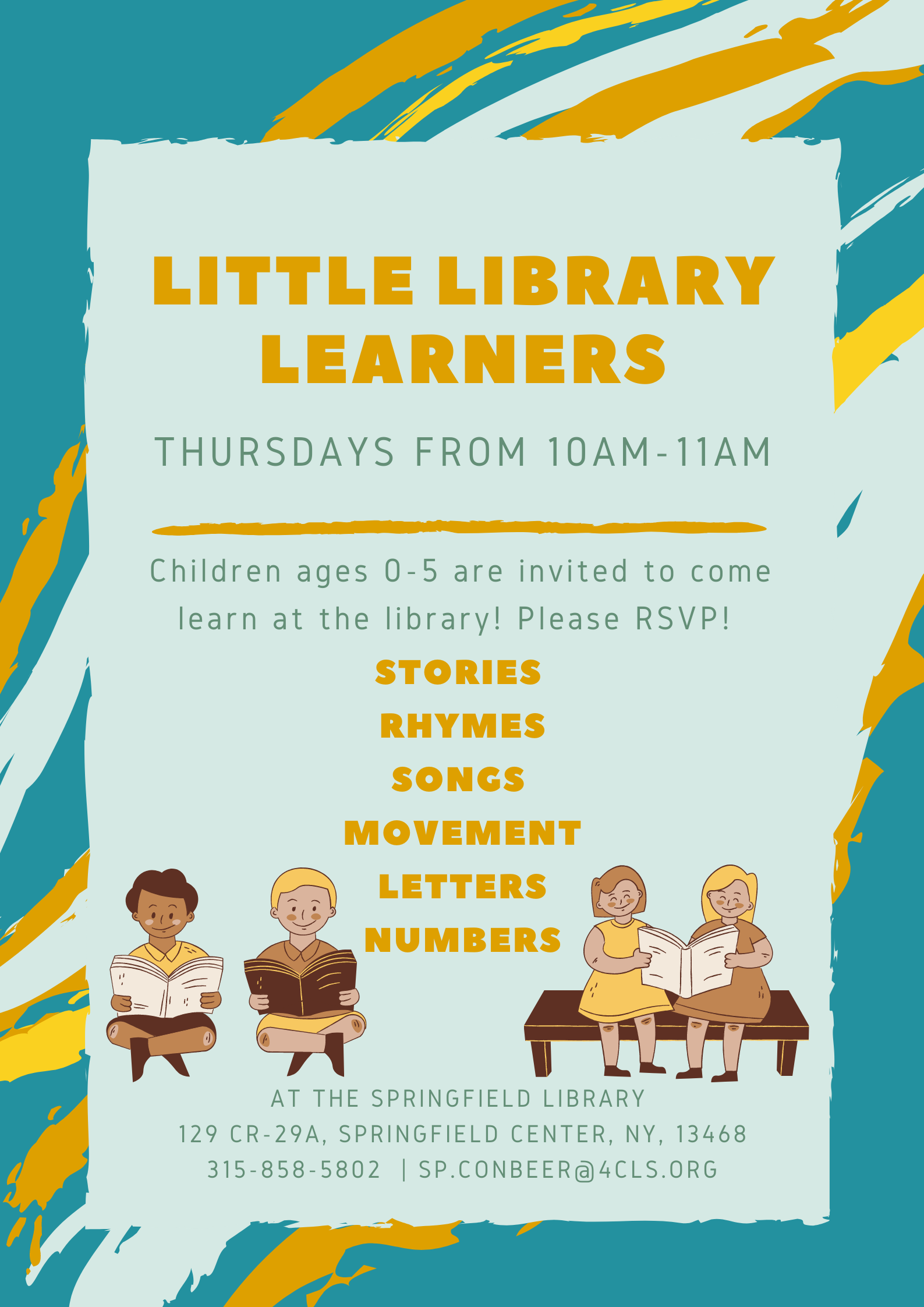 Children’s and Youth Programs – Springfield Library