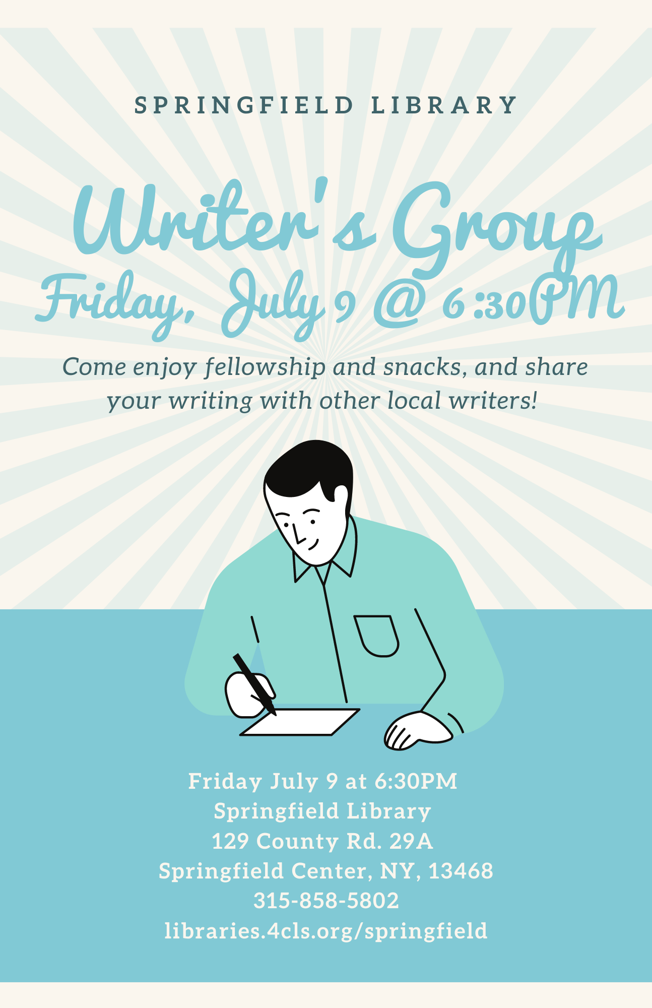 Programs and Events Springfield Library